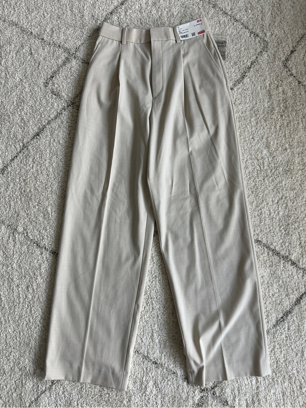 Uniqlo Pleated Wide Pants